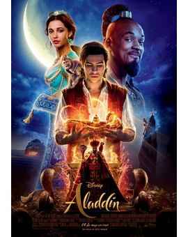 Poster final de Aladdin.