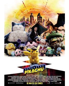 Poster final de "Pokémon Detective Pikachu".