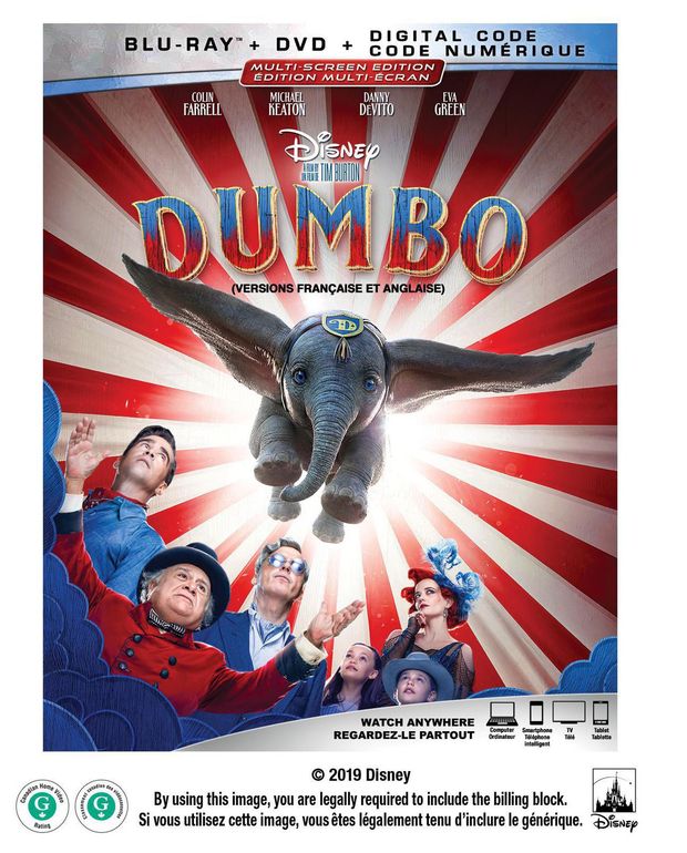 Portada de Dumbo.