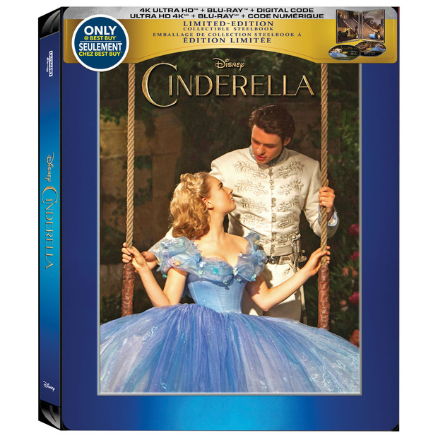 Steelbook 4K de "Cenicienta".