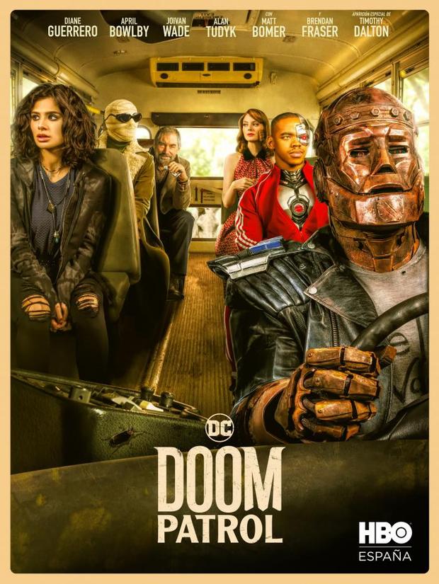 Doom Patrol llegará a HBO España el 5 de junio.