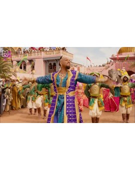 Aladdin. Escena de "Prince Ali".