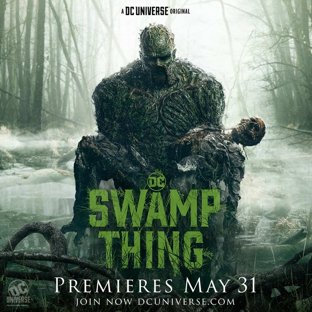 Poster oficial de "Swamp Thing".