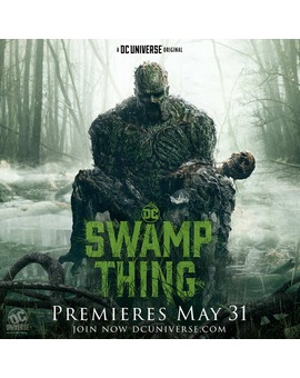 Poster oficial de "Swamp Thing".