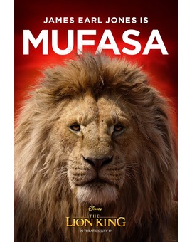 Posters de los personajes de "El rey león".