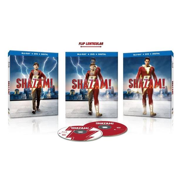 Portada lenticular de Shazam.