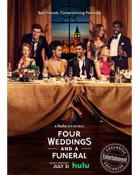 Poster y trailer de la serie "Cuatro bodas y un funeral".