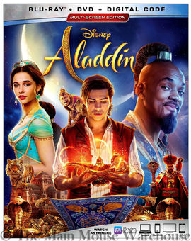 Portada y posible fecha de lanzamiento de Aladdin.
