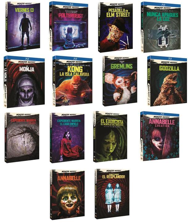 Colección Halloween de Warner.