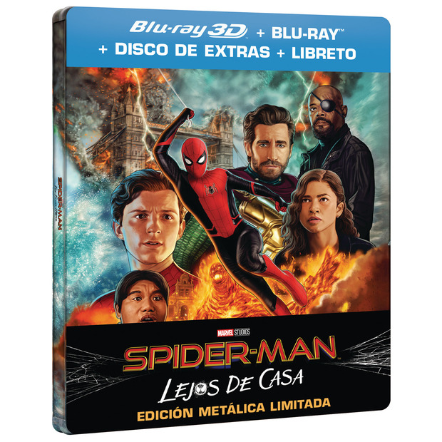 Confirmados los diseños del steel 3D y 4K de Spider-Man. Lejos de casa.