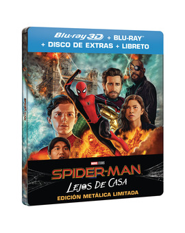 Confirmados los diseños del steel 3D y 4K de Spider-Man. Lejos de casa.