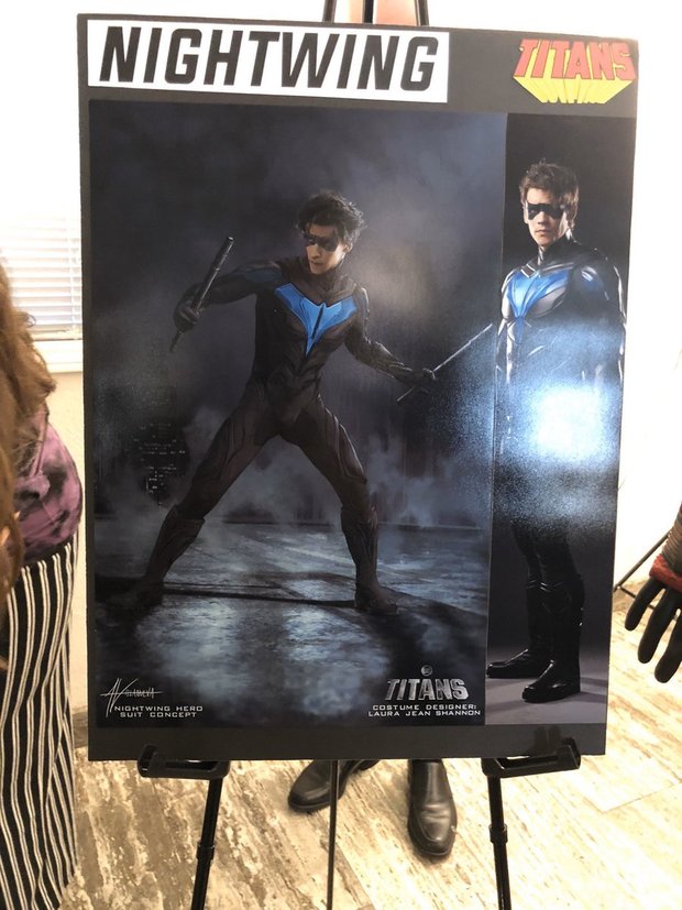 Primer vistazo al traje de Nightwing en "Titans".