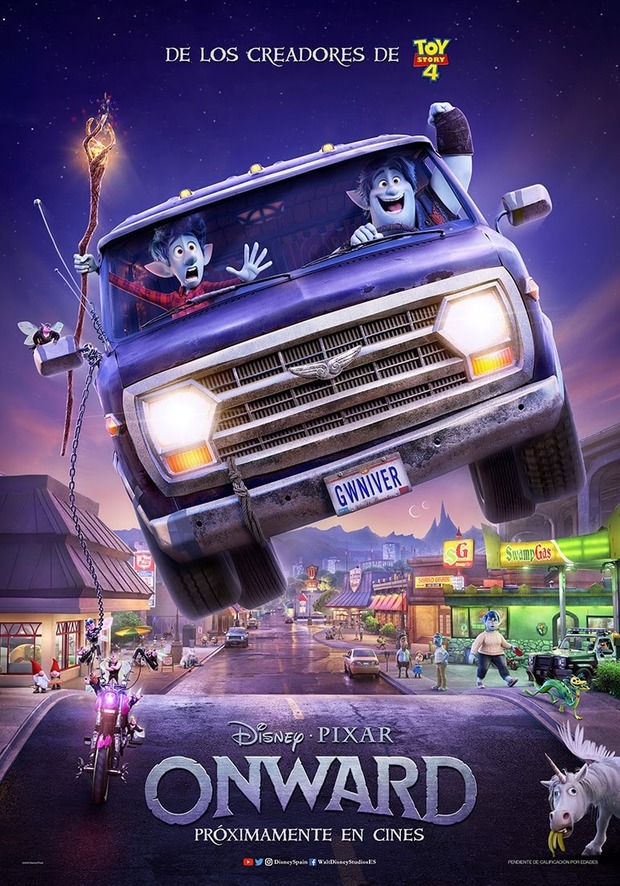 Nuevo Poster y Trailer de "Onward".