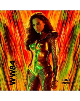 Posters de personajes de Wonder Woman 1984.