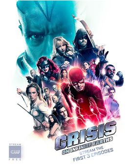 Poster de los 3 primeros capitulos de Crisis en Tierras Infinitas.