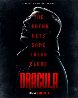 Poster de la serie de Netflix/BBC "Dracula".