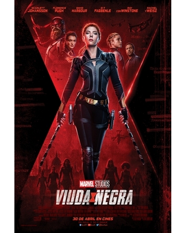 Poster oficial de "Viuda Negra".