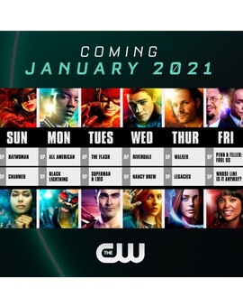 The CW da a conocer su calendario.