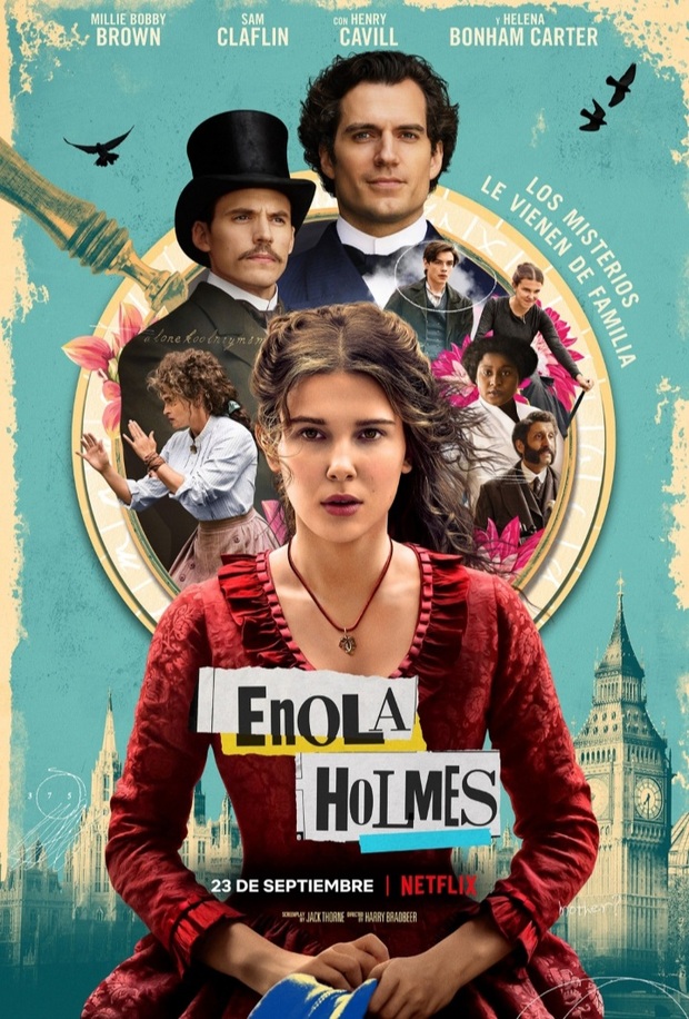 Tráiler oficial de Enola Holmes.