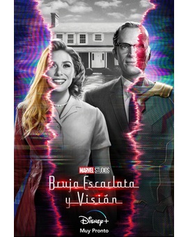 Poster oficial de "Bruja Escarlata y Visión".