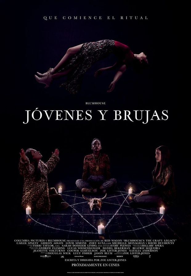 Poster oficial de "Jovenes y Brujas".
