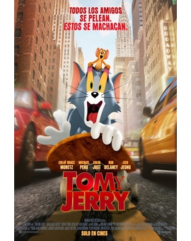 Poster y fecha de estreno de Tom y Jerry.
