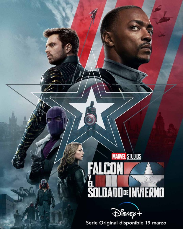Poster y trailer oficial de Falcon y el Soldado de Invierno.