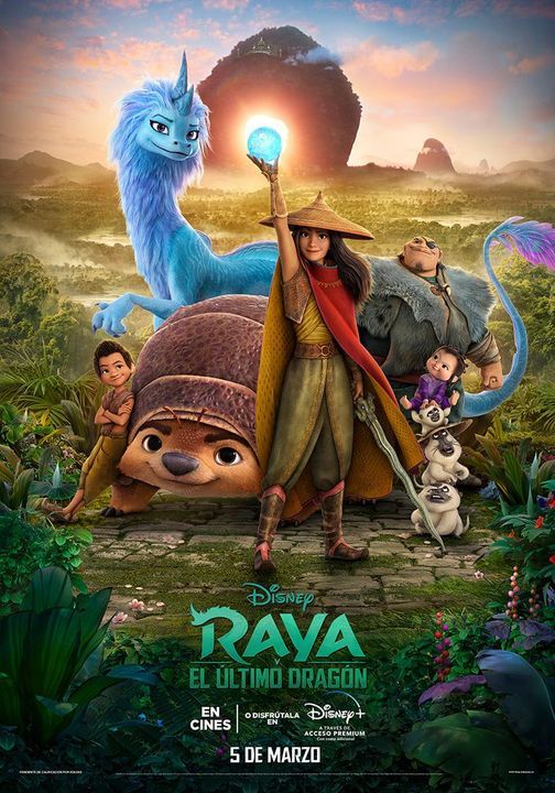 Nuevo poster de Raya y el último dragón.