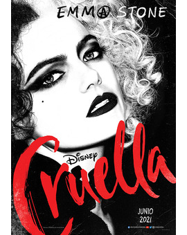 Poster de "Cruella" y mañana trailer.