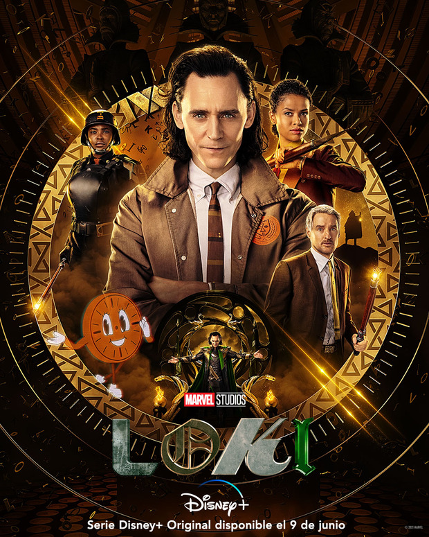 Poster oficial de Loki.
