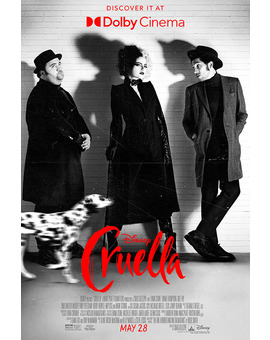 Poster dolby cinema de Cruella.
