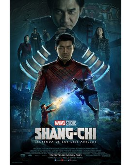 Poster oficial de Shang-Chi y la leyenda de los diez anillos.