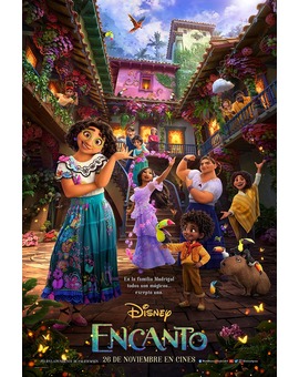 Poster oficial de Encanto, y nuevo trailer a las 15:00h de hoy.