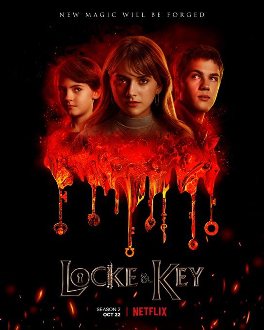 Poster y fecha de estreno de la Temporada 2 de Locke & Key.