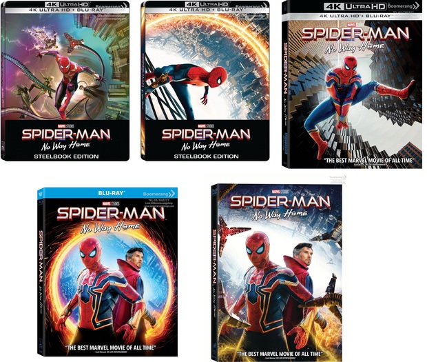 Diseños oficiales de Spider-Man. No way Home