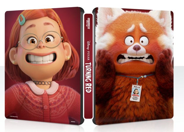 Steelbook de Turning Red.