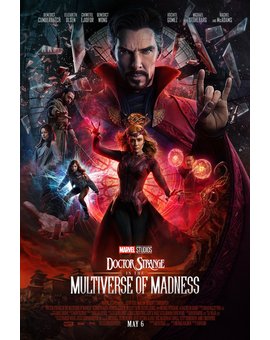 Poster final de Doctor Strange en el Multiverso de la locura.