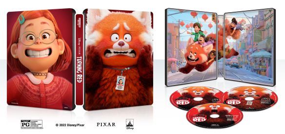 Diseño oficial de steelbook de RED.
