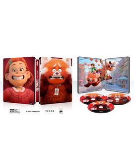 Diseño oficial de steelbook de RED.