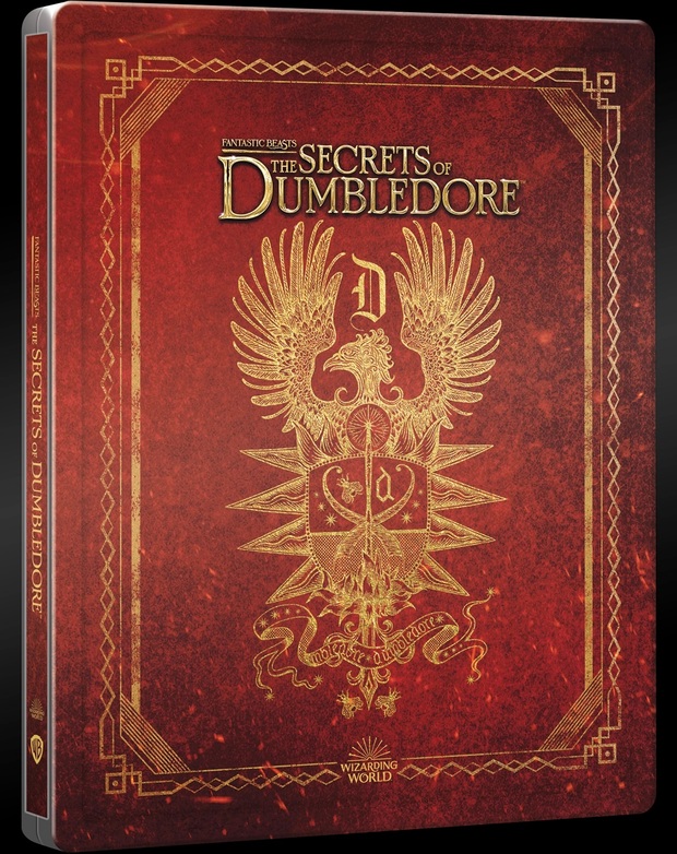 Steelbook de Animales Fantásticos. Los secretos de Dumbledore.