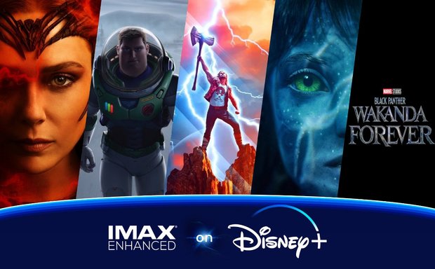 Disney+ estrenara los próximos estrenos en IMAX.