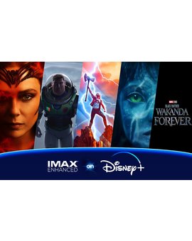 Disney+ estrenara los próximos estrenos en IMAX.