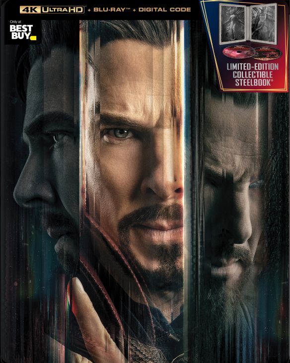 Steelbook oficial de Doctor Strange in the multiverse of madness.