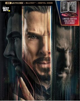 Steelbook oficial de Doctor Strange in the multiverse of madness.