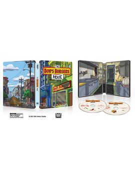 Steelbook de Bob´s Burguers. La Película".