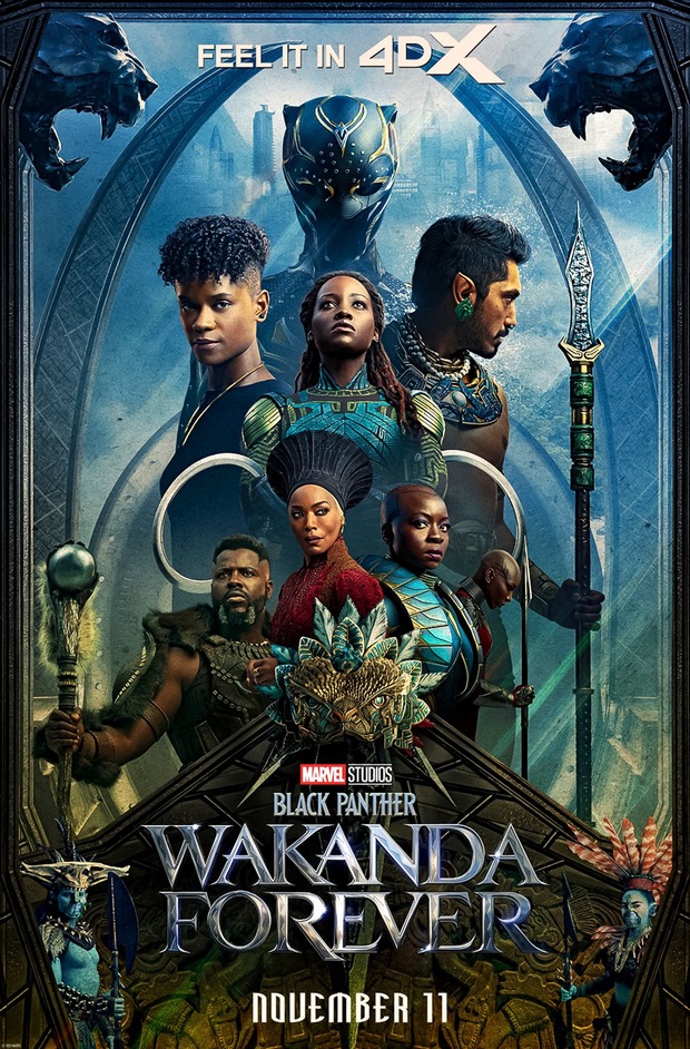 Black Panther: Wakanda forever Poster 4DX