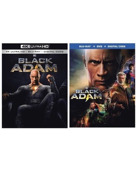 Portadas de Black Adam.