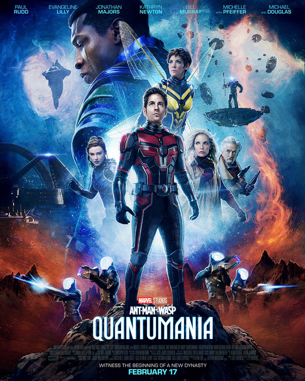 Trailer y poster oficial de Ant-Man y la Avispa. Quantumania.