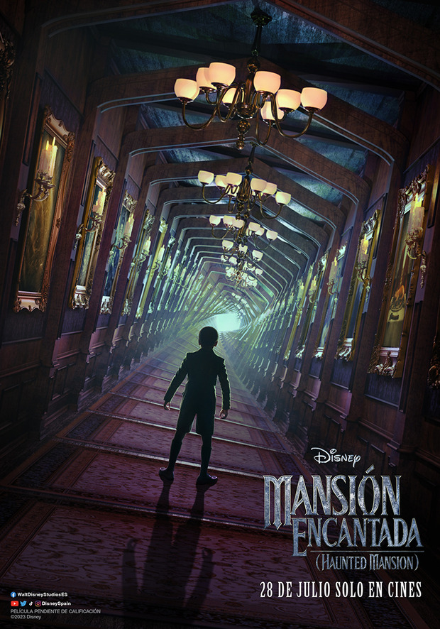 Teaser poster de "La Mansion Encantada". Mañana trailer. 