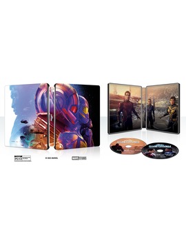 Diseño del steelbook de Quantumania